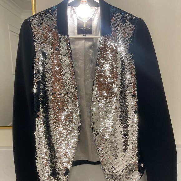 Ted Baker Sequin Blazer (RARE) - Picture 1 of 6